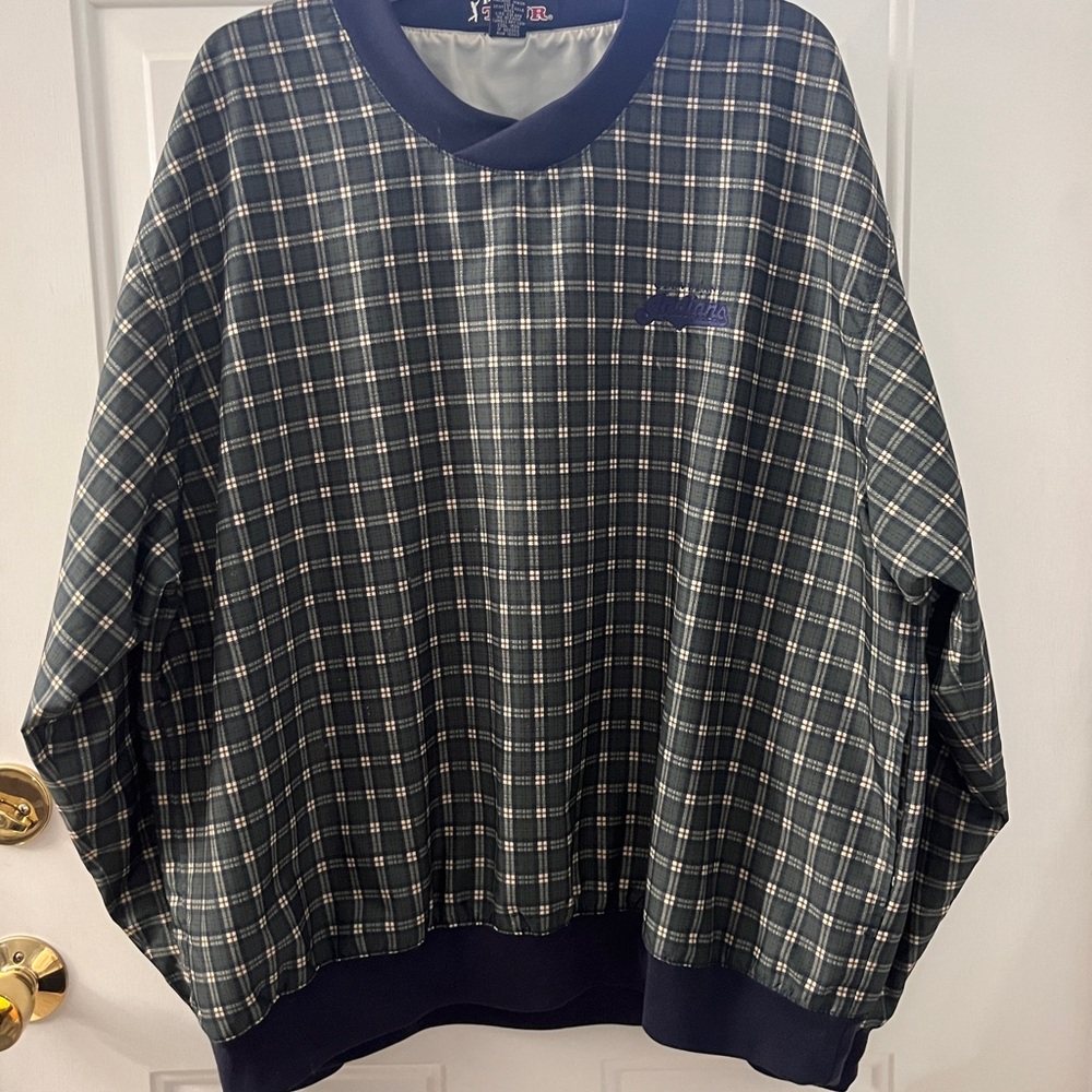 PGA Tour/Cleveland Indians collab Plaid Men's windbreaker